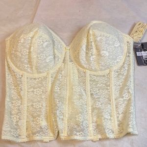Dominique Style #7749 Ivory 40D Backless Bridal Bra NWT